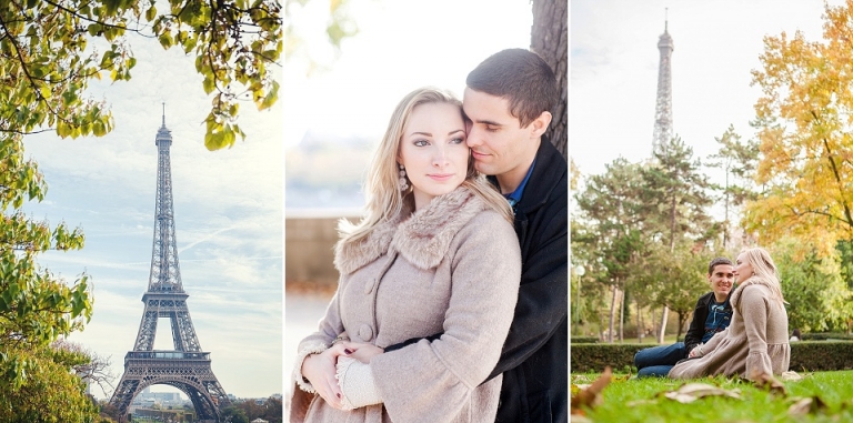 Séance photo engagement à Paris